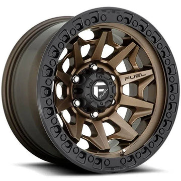 Fuel Offroad Covert Wheels D716 Bronze with Black Lip - Brixton 4x4 - Buy Online Now!